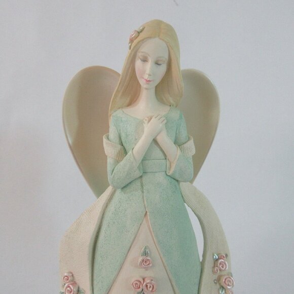 Lenox Angel of Faith Sentiment Collection 9" Resin Figurine - Picture 2 of 8